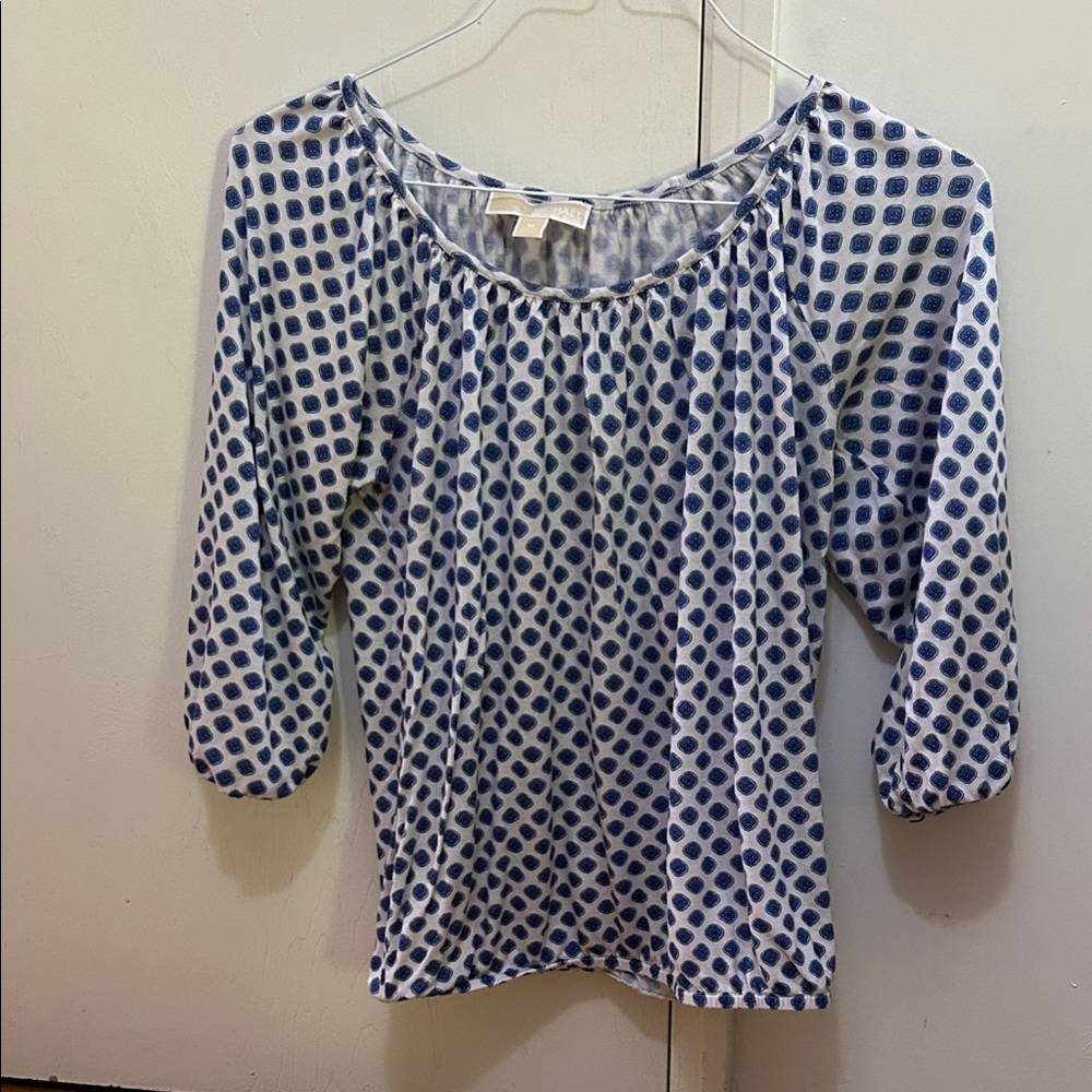 Michael Kors Peasant Knit Top